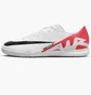 Футзалки унисекс Nike Mercurial Vapor 15 Academy Indoor/Court Soccer Shoes White/Red DJ5633-600