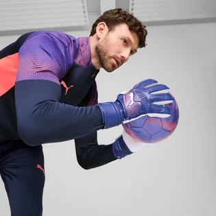 Перчатки вратарские унисекс Puma Ultra Match Rc Violet/White 041951-01