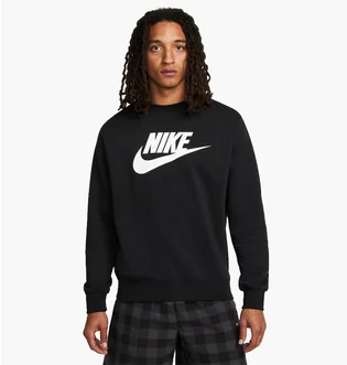 Світшот чоловічий Nike Sportswear Club Fleece Futura Logo Crewneck Sweatshirt Black Dq4912-010
