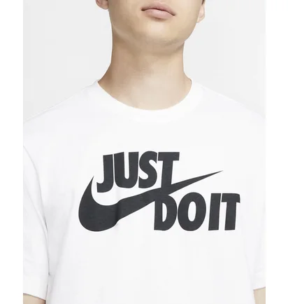 Футболка чоловіча Nike M Nsw Tee Just Do It Swoosh White AR5006-100