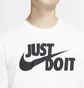 Футболка чоловіча Nike M Nsw Tee Just Do It Swoosh White AR5006-100