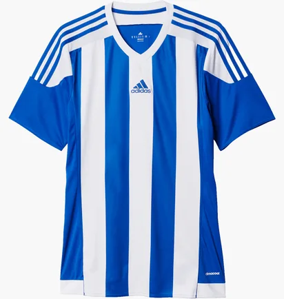 Футболка мужская Adidas Jersey Striped 15 Jsy Blue/White S16138