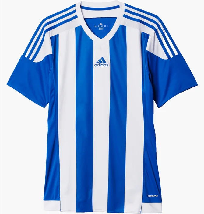 Футболка мужская Adidas Jersey Striped 15 Jsy Blue/White S16138