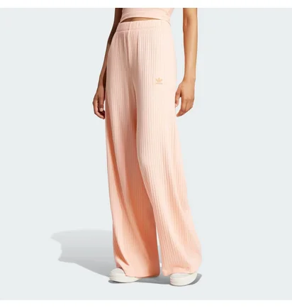 Штани жіночі Adidas Essentials Wide Rib Peach JD0766