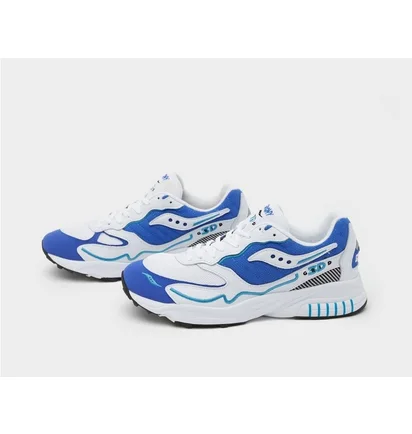 Кросівки чоловічі Saucony 3D G.R.I.D. Hurricane White/Blue S706462