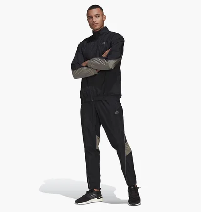 Спортивный костюм мужской Adidas Mettalic Ts Black Gt3090