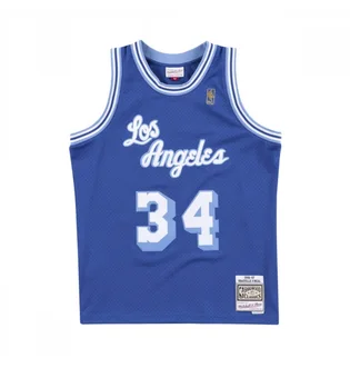 Майка мужская Mitchell & Ness Nba Swingman Jersey Los Angeles Lakers 1996-97 Shaquille ONeal Blue SMJYAC18013-LALROYA96SON