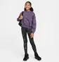 Свитшот детский Nike G Nsw Club Flc Bxy Crw Shne Violet HF4393-573