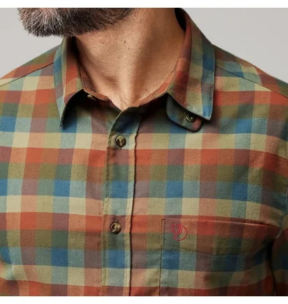 Рубашка мужская Fjallraven Lappland Stretch Flannel Multi 12600195.625-215