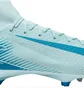 Бутсы унисекс Nike Zm Superfly 10 Acad Fg/Mg Light Blue FQ1456-400