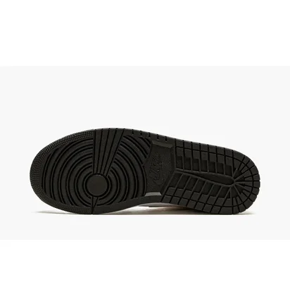 Кроссовки мужские Air Jordan 1 Mid Black/White 554724-177