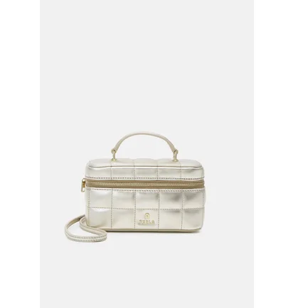 Сумка жіноча Furla Camelia Vanity Case - Crossbody Bag Metallic WE00361-BX1605-CHA00-1-007-20-CN-E