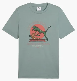 Футболка чоловіча Puma Graphics Bonsai Turquoise 629634-30