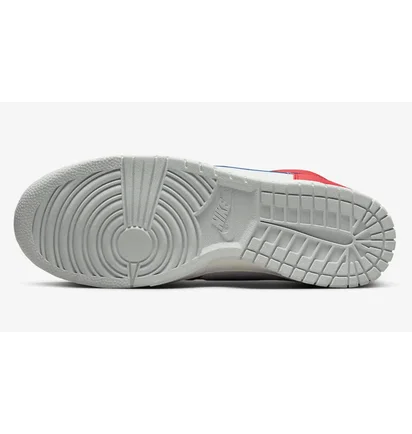 Кросівки чоловічі Nike Dunk Hi Retro Red/White Dx2661-100