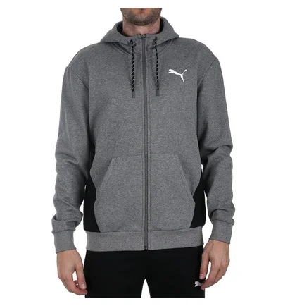 Толстовка чоловіча Puma Modern Sports Fz Hoody Grey 580529-03