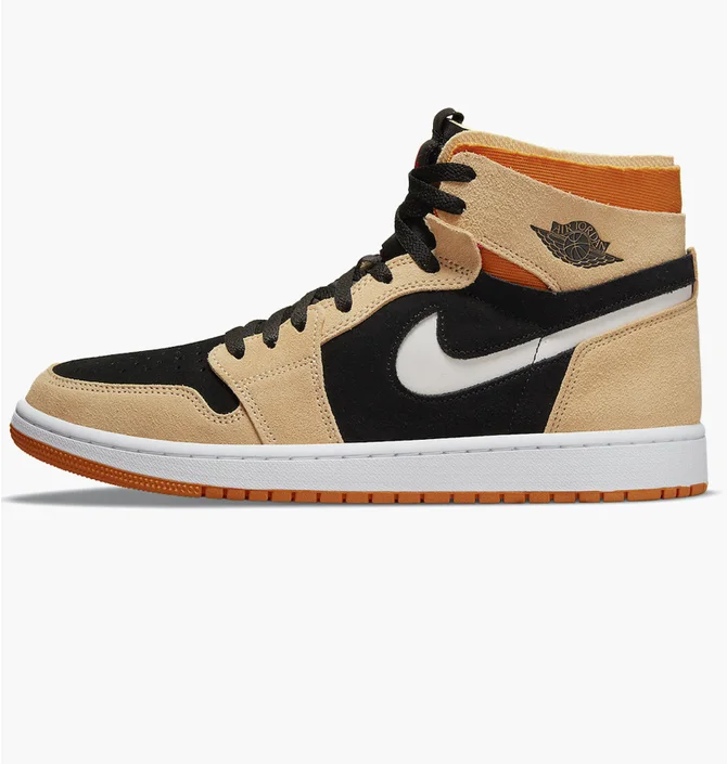 Кроссовки мужские Air Jordan 1 Zoom Air Cmft Yellow/Black Ct0978-200
