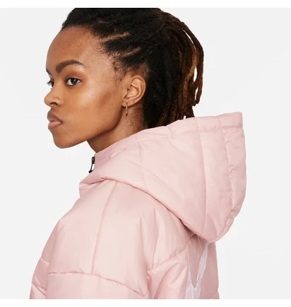 Пуховик жіночий Nike W Nsw Tf Rpl Classic Hd Jkt Pink DJ6995-601