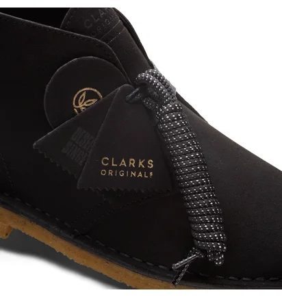 Ботинки мужские Clarks Originals Desert Boot Vegan 43 Black 26162582