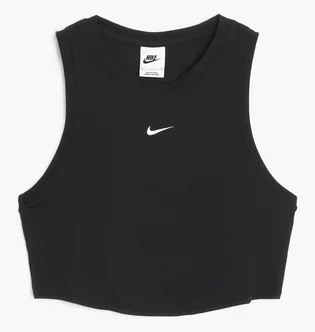Топ жіночий Nike Sportswear Essentials Ribbed Tank Top Black FB8279-010