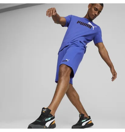 Шорты мужские Puma Ess+ 2 Col Shorts 10 Blue 586766-92