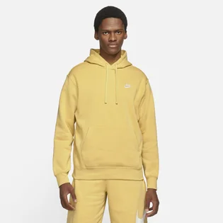 Худи унисекс Nike Sportswear Club Fleece Yellow BV2654-700