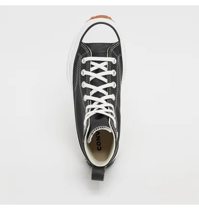 Кеды женские Converse Run Star Hike Canvas Platform Leather Black A04292C