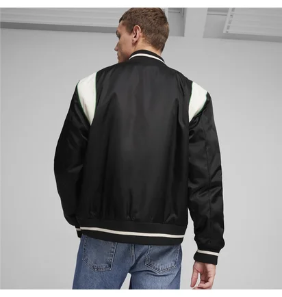 Бомбер мужской Puma Team Varsity Black 623691-01