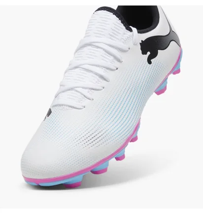 Бутси унісекс Puma Future 7 Play Fg/Ag White 107723-01