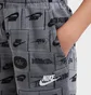 Шорты детские Nike K Ns Club Ft Short Aop Grey FN8743-084