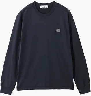 Лонгслів чоловічий Stone Island Black K1S152100227-S0013-V0020