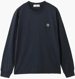 Лонгслив мужской Stone Island Black K1S152100227-S0013-V0020