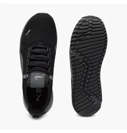 Кроссовки мужские Puma Pacer Street Wide Sneakers Black/Grey 398768-02