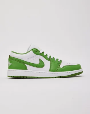Кроссовки мужские Air Jordan 1 Low Se White/Green HF4823-100