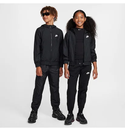 Ветровка детская Nike Sportswear Windrunner Black FZ5516-010