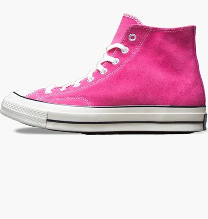 Кеды мужские Converse Suede Chuck 70 Hi Pink 166215C