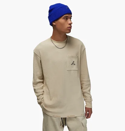 Лонгслив мужской Air Jordan Essentials Beige DV1585-206