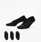 Шкарпетки жіночі Nike W Nk Ltwt Foot (3 пари) Black SX4863-010