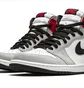 Кроссовки мужские Air Jordan 1 Retro High Og White/Grey 555088-126