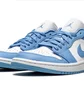 Кроссовки женские Air Jordan 1 Low Wmns White/Light Blue AO9944-441