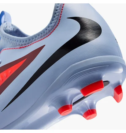Бутсы детские Nike Phantom 6 Low Acad Fg/Mg Light Blue/Red HM9203-400