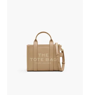 Сумка женская Marc Jacobs The Leather Small Tote Bag Beige H009L01SP21-CAMEL-78570