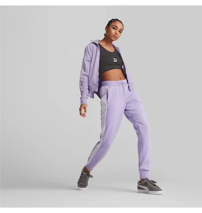 Штаны женские Puma Iconic T7 Violet 530083-25