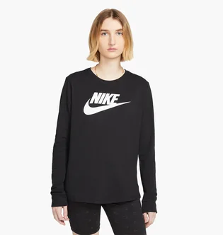 Лонгслив женский Nike Sportswear Essentials Black Fj0441-010