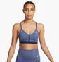 Топ женский Nike Indy WomenS Light-Support Padded V-Neck Sports Bra Blue CZ4456-491