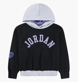 Худи детское Air Jordan Bling Black 45F193-023
