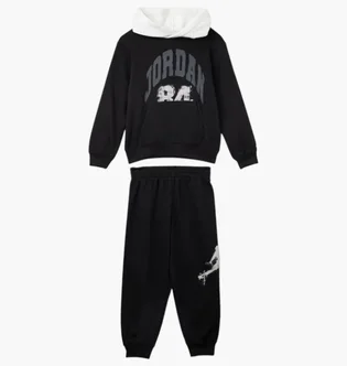 Спортивний костюм дитячий Air Jordan Mvp Hbr Fleece Set Black 85F103-023