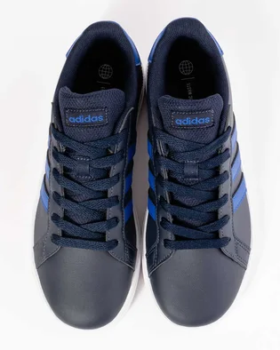 Кроссовки детские Adidas Grand Court Lifestyle Tennis Lace-Up Blue IG4827