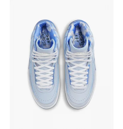 Кроссовки мужские Air Jordan 2 Retro Sp Celestine Blue X J Balvin Light Blue DQ7691-419