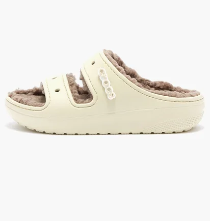Тапочки чоловічі Crocs Classic Cozzzy Sandal Beige 207446-2YC