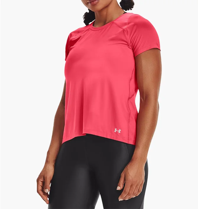 Футболка женская Under Armour Iso-Chill Run 200 Pink 1361926-819